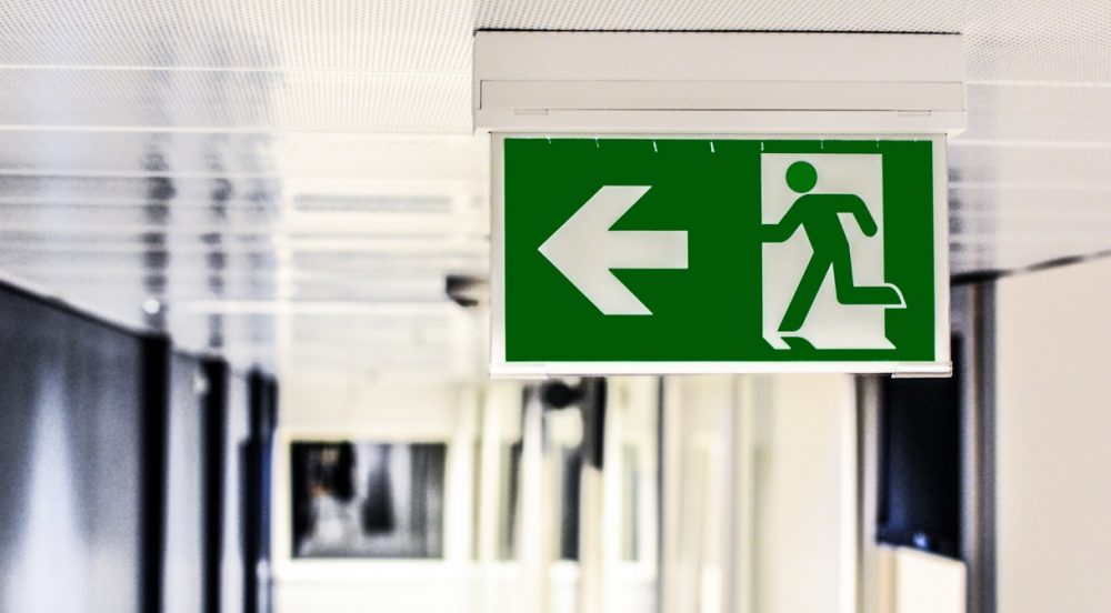 QLD Work Health and Safety Law-blog-exit-sign